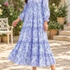 Blue Meadow Nursing and Maternity Frock full